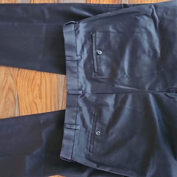 Savane, Men's Dress Pants, Navy Blue, 38 Waist, 32 Length, 100% Cotton - Picture 5 of 7